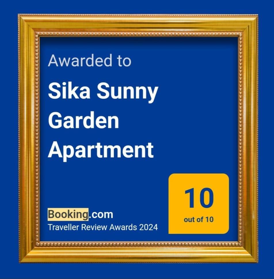 Sika Sunny Garden Apartment Arad Buitenkant foto